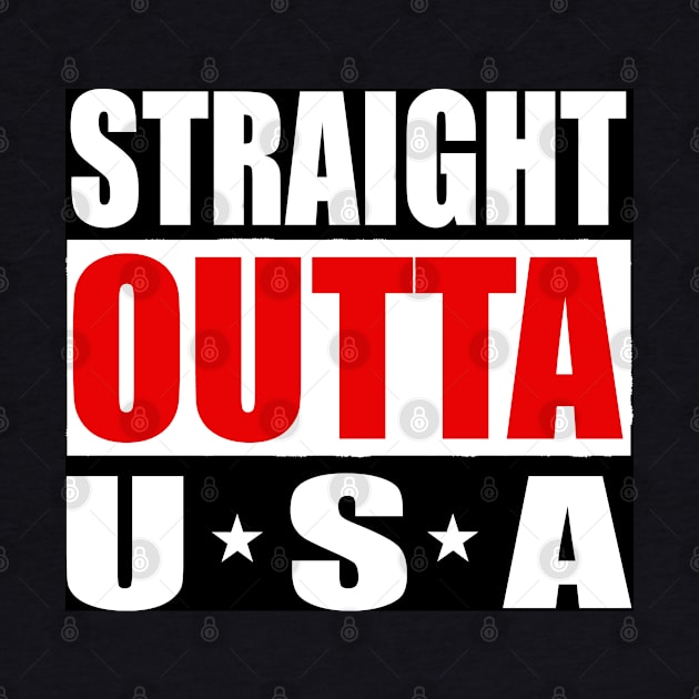 USA United States America Straight outta by PlanetMonkey